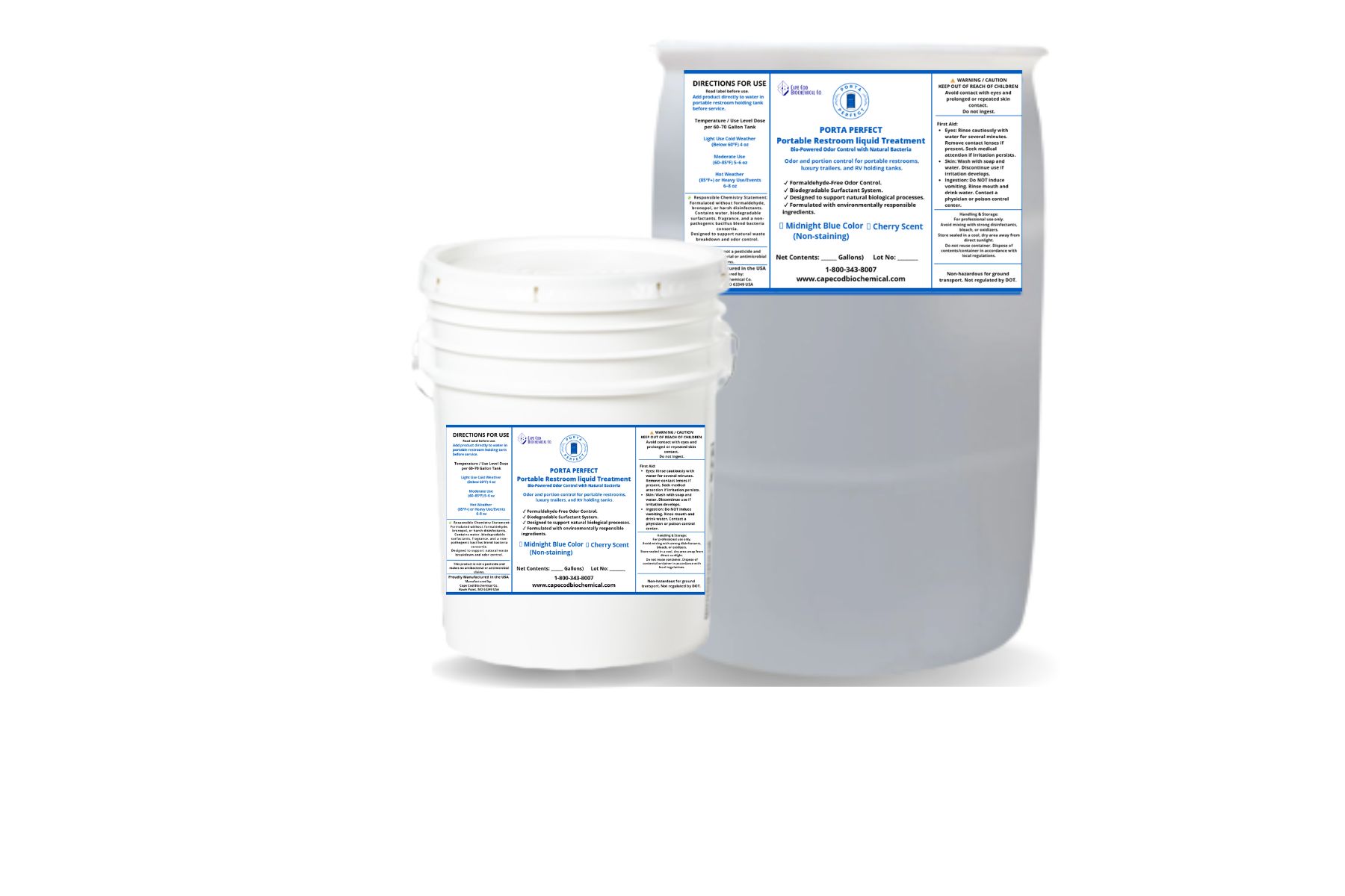 PORTA PERFECT- BIO Holding Tank Liquid Treatment (55 Gallon Drum) - Image 2